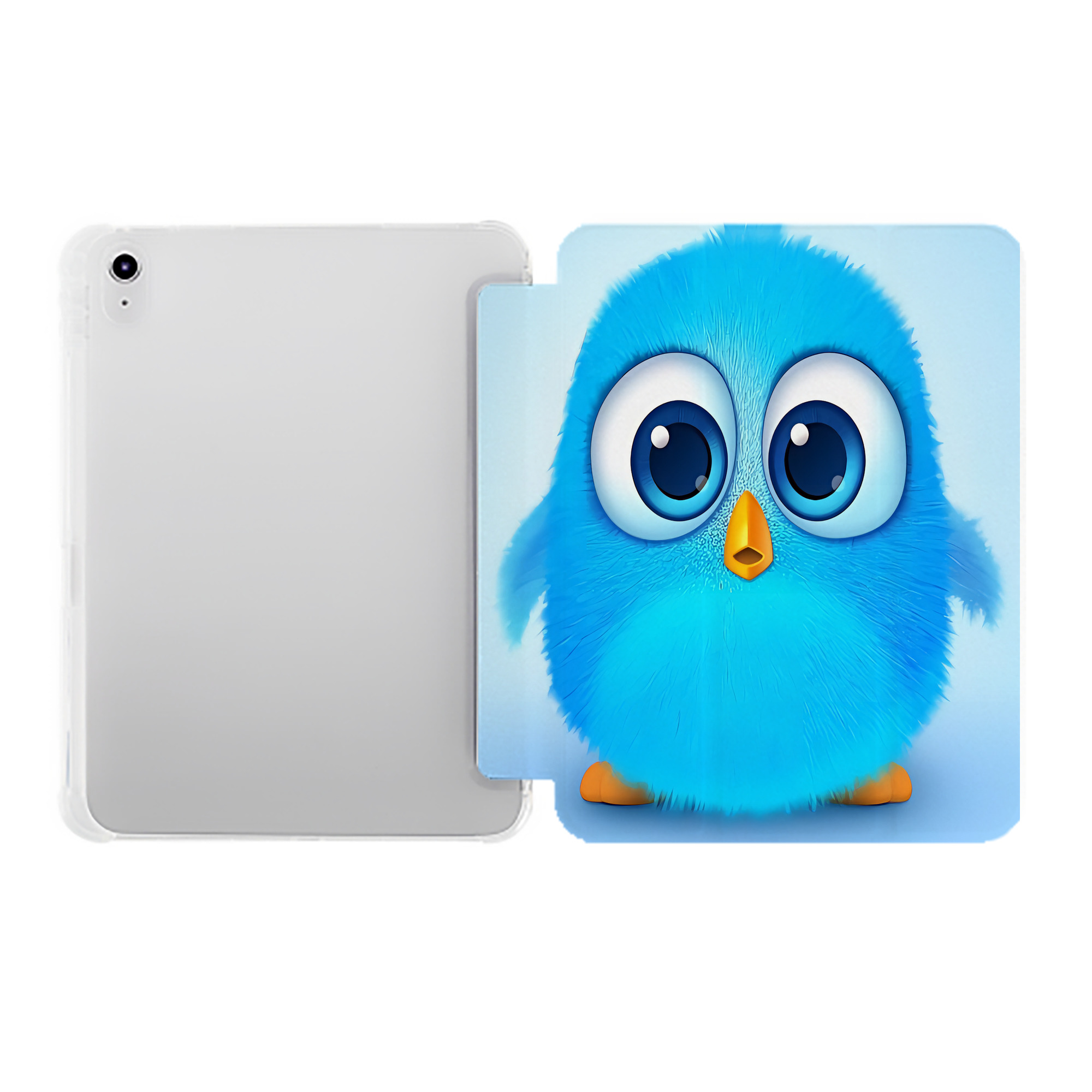 （画像用） Angry Birds アングリーバード IPad ケース ペン収納付き 三つ折りスタンド PUレザー×シリコン 対応機種9.5/10.5/10.9インチ